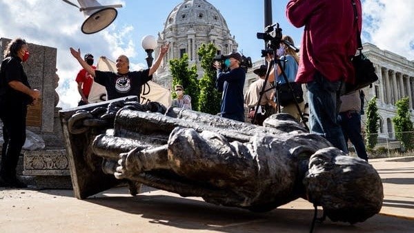 Columbus Statues Erasing History