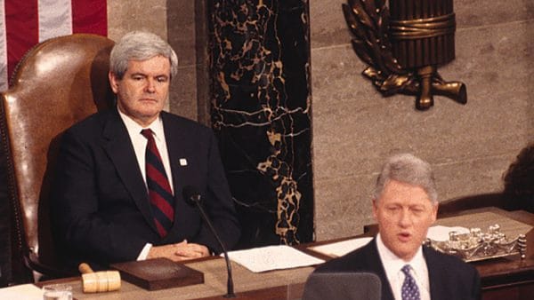 Bill Clinton State of the Union Newt Gingrich Newt's World Podcast