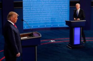 Second Presidential Debate Joe Biden Newt Gingrich Donald Trump