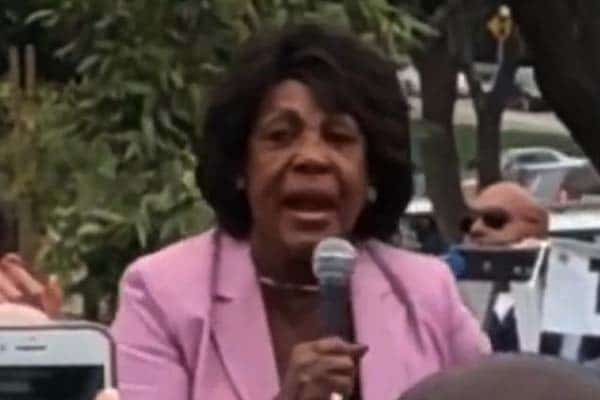 Maxine Waters Inciting Violence