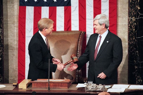 Newt Gingrich 50th Speaker of the House