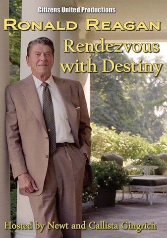 Ronald Reagan - Rendezvous with Destiny by Newt and Callista Gingrich DVD