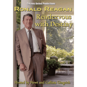 Ronald Reagan Rendezvous with Destiny by Newt and Callista Gingrich DVD