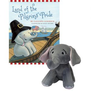 Ellis the Elephant Land of the Pilgrims' Pride - Autographed Book and Plush Toy Callista Gingrich