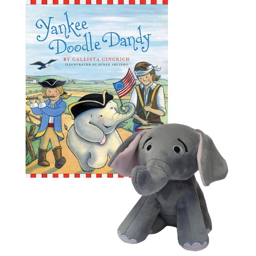 Ellis the Elephant Yankee Doodle Dandy - Autographed Book and Plush Toy Callista Gingrich