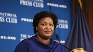 Stacey Abrams The Democrats do not want voting integrity Newt Gingrich