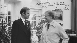 Joe Biden and Jimmy Carter