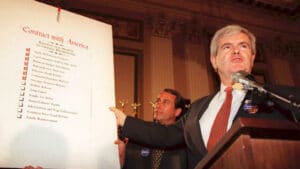 Newt Gingrich Audio On This Anniversary of Contact with American – Can Republicans Do It Again