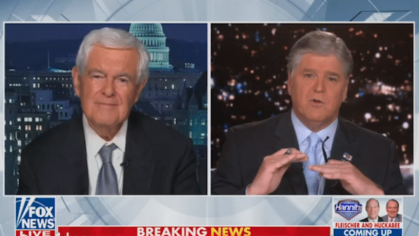 Video Newt Gingrich on Hannity | September 27, 2021