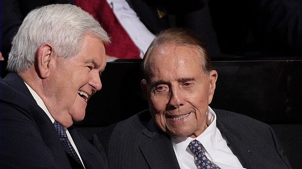 Amb C Gingrich Spk Newt Gingrich Bob Dole Remembered