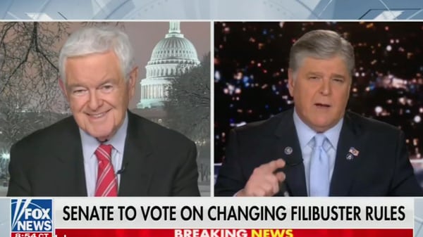Newt Gingrich on Hannity Jan 3 2021