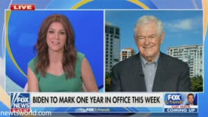Newt on Fox and Friends Jan 17 2022