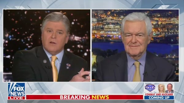 Newt on Hannity Mar 28 2022