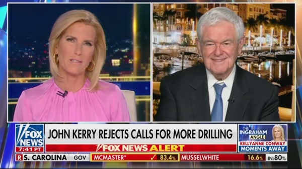 Newt on Laura Ingraham 6142022