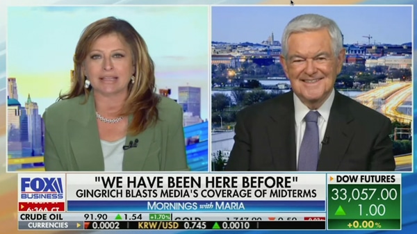 Newt Gingrich Morning with Maria