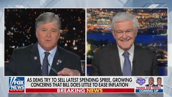 Newt on Hannity