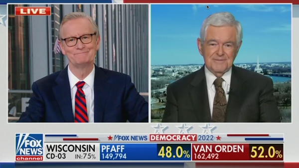 Newt on Fox & Friends